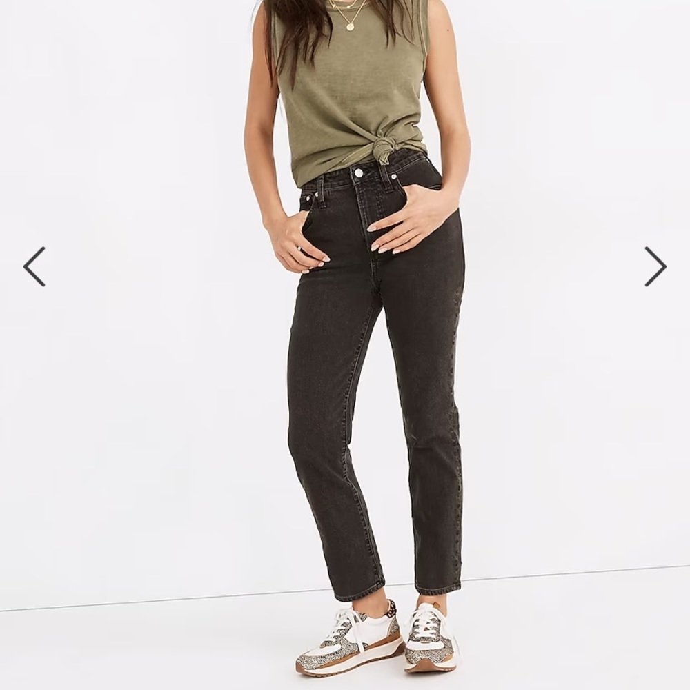 MADEWELL Curvy Perfect Vintage Jean in Lunar Wash